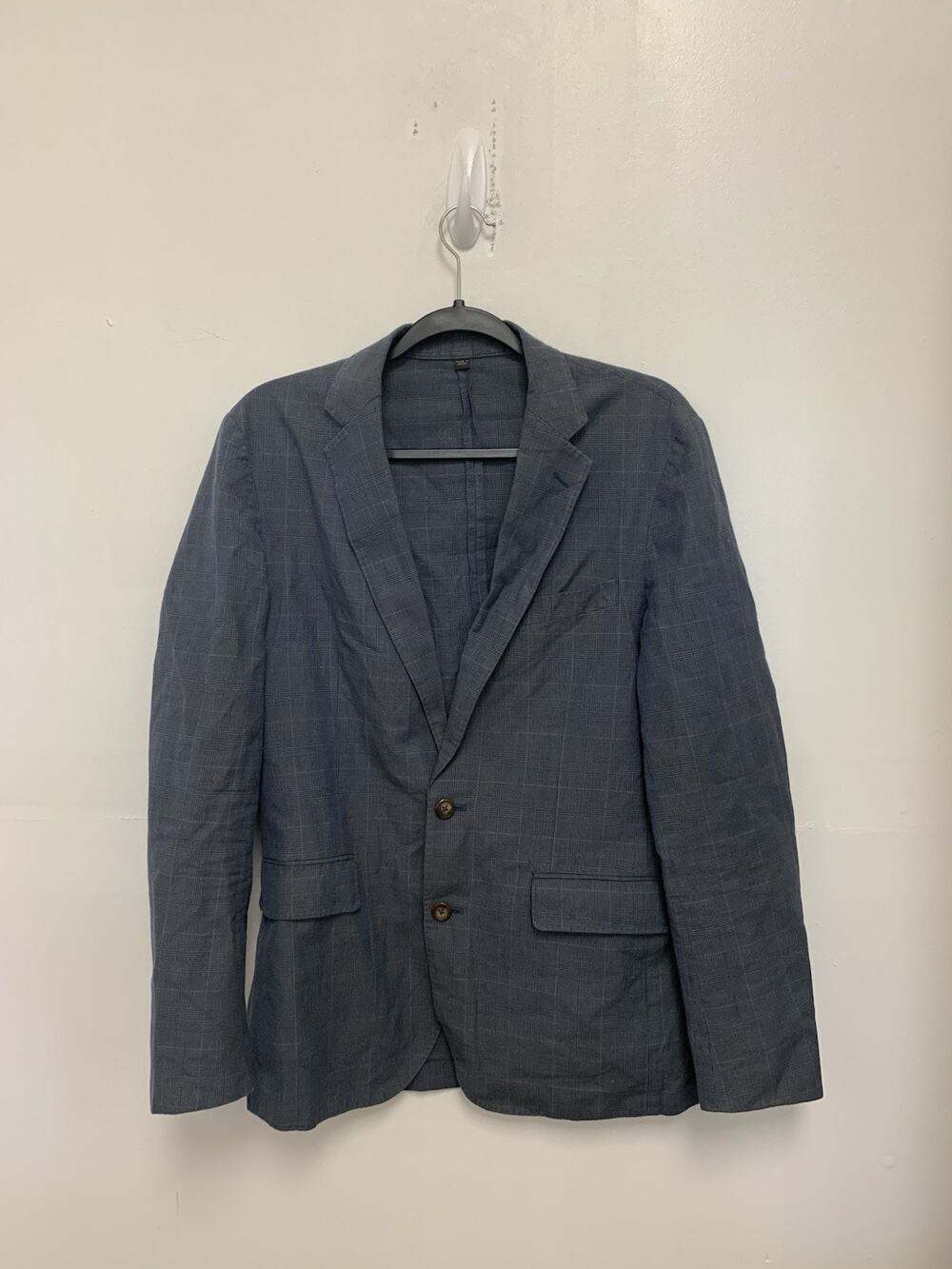 J. Crew Ludlow Baird McNutt Irish Linen Slim Fit Blazer Jacket 36R Unstructured